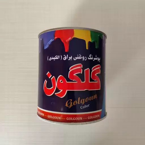 رنگ روغنی گلگون الکیدی پوشرنگ لیتر